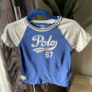 Ralph Lauren Logo Short Sleeve T-shirt Size 18 months